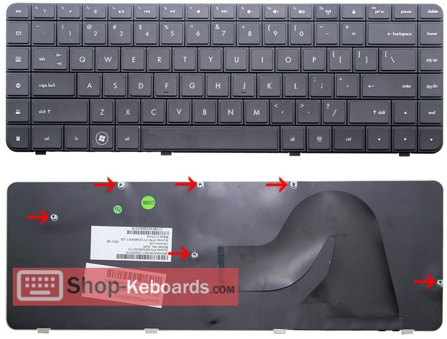 Compaq AX6 Keyboard replacement