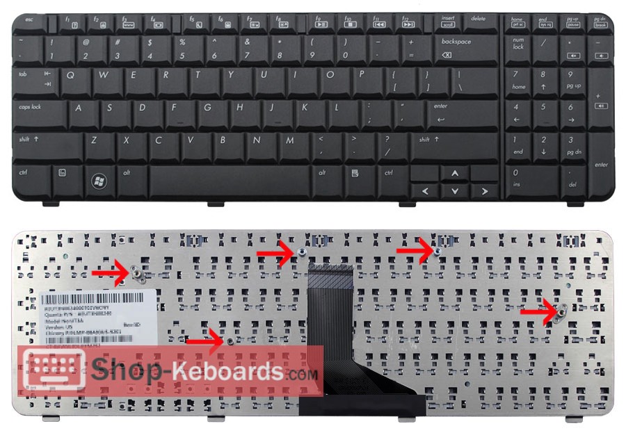 HP SN5094 Keyboard replacement