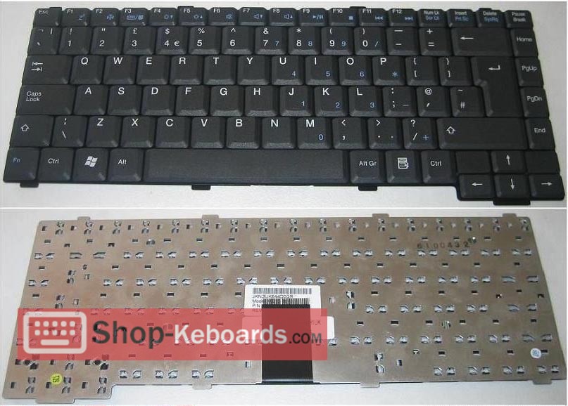 Advent AEKN3STE014 Keyboard replacement