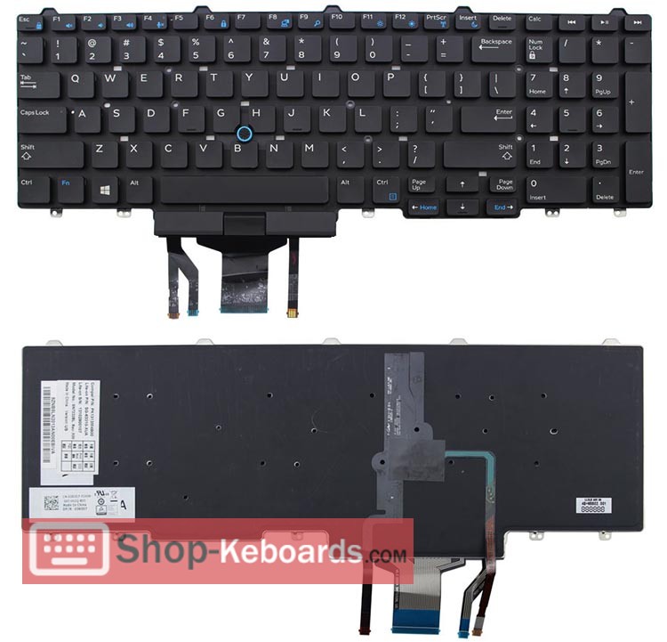 Dell Latitude E5590 Keyboard replacement
