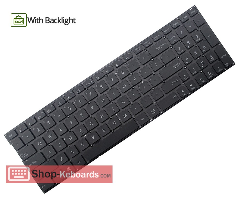 Asus AEBK1U00020 Keyboard replacement