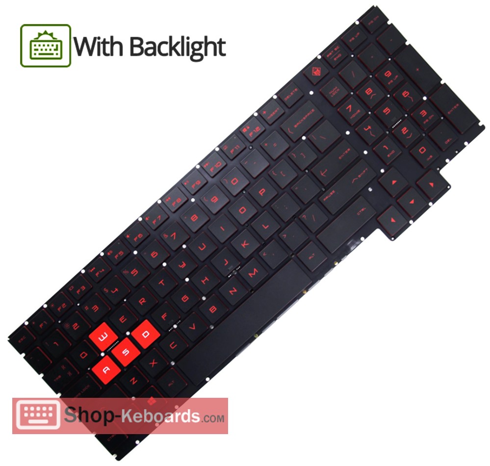 HP Omen 15-ce070 Series Keyboard replacement