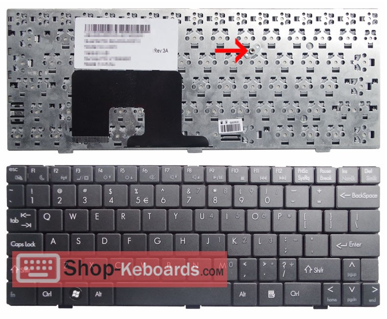 HAIER AEUW3700010 Keyboard replacement