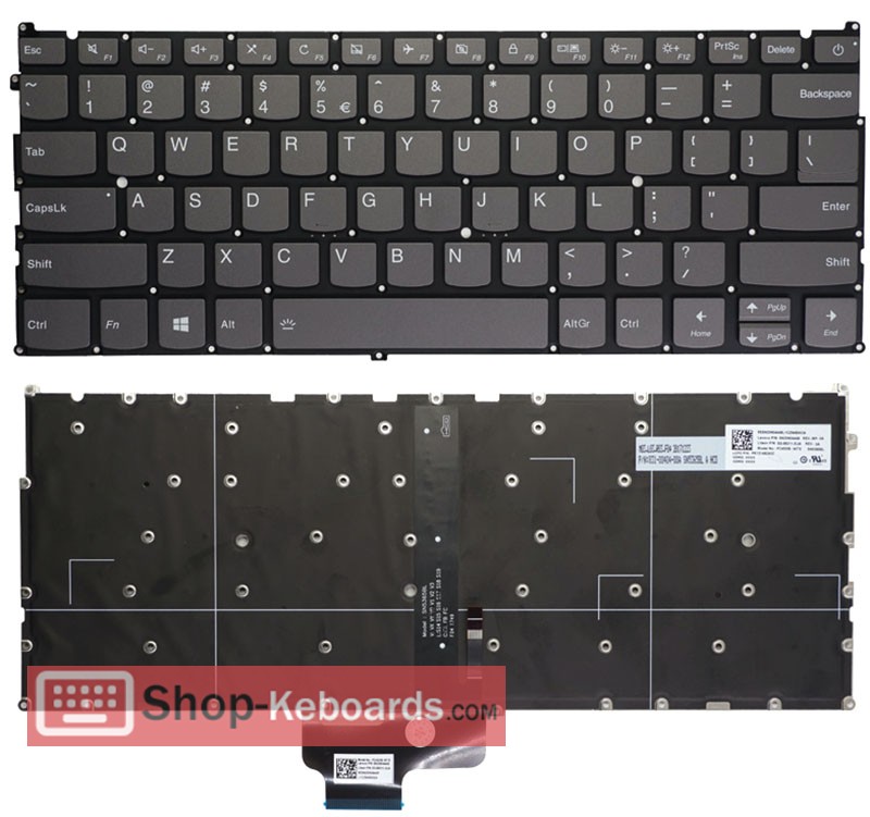 Lenovo 5CB0Q59437 Keyboard replacement