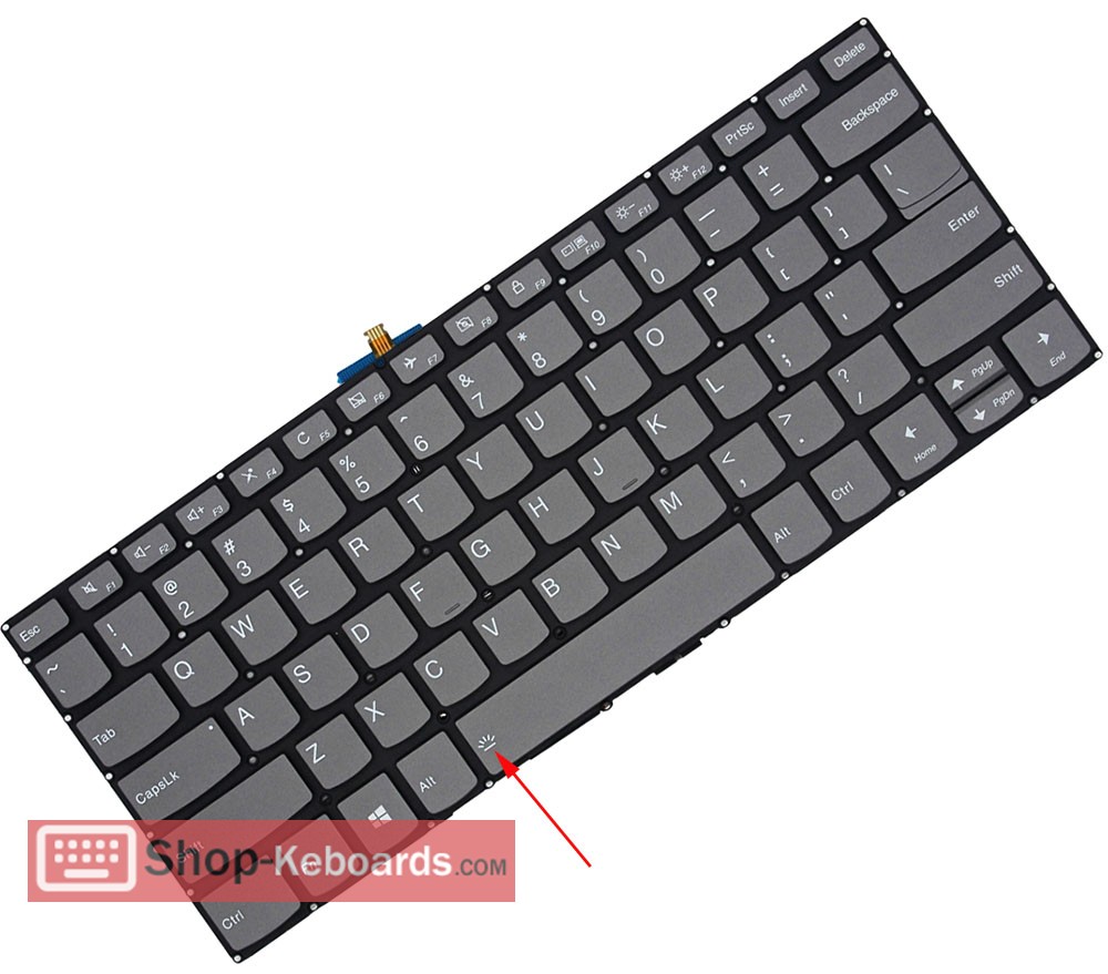 Lenovo 5CB0N67919 Keyboard replacement