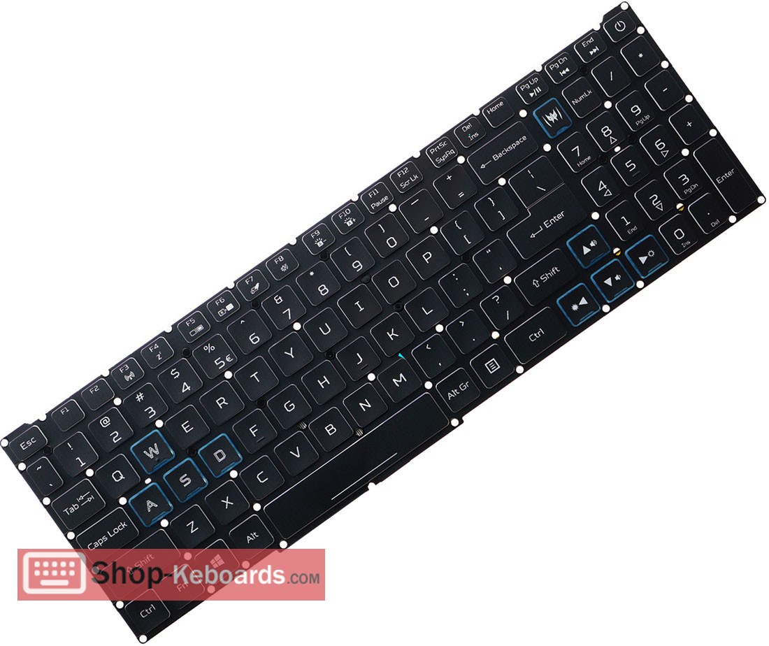 Acer AN517-53-XXXX Keyboard replacement