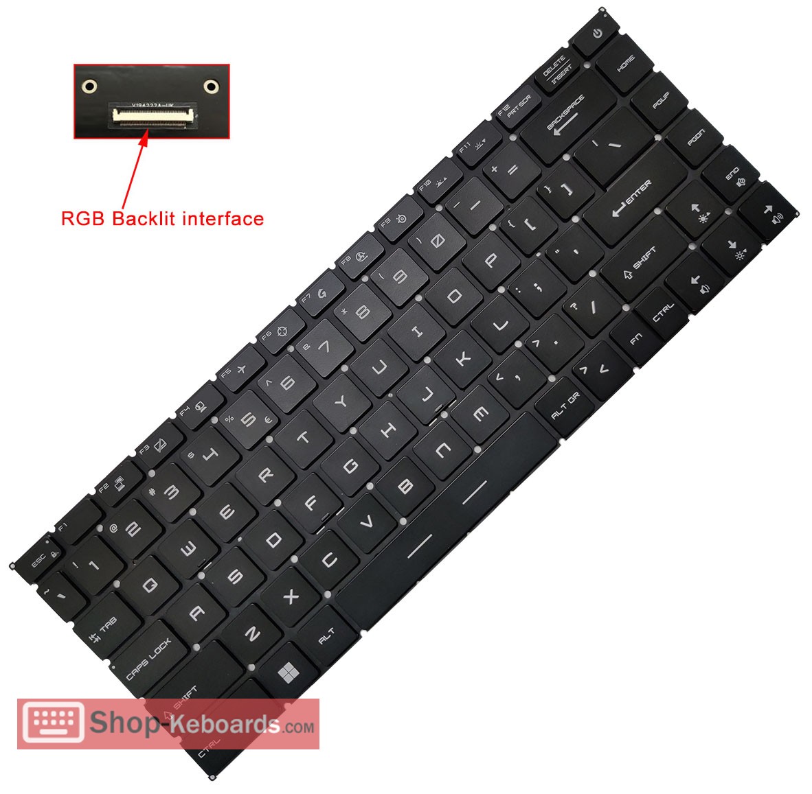 MSI GS66 Keyboard replacement