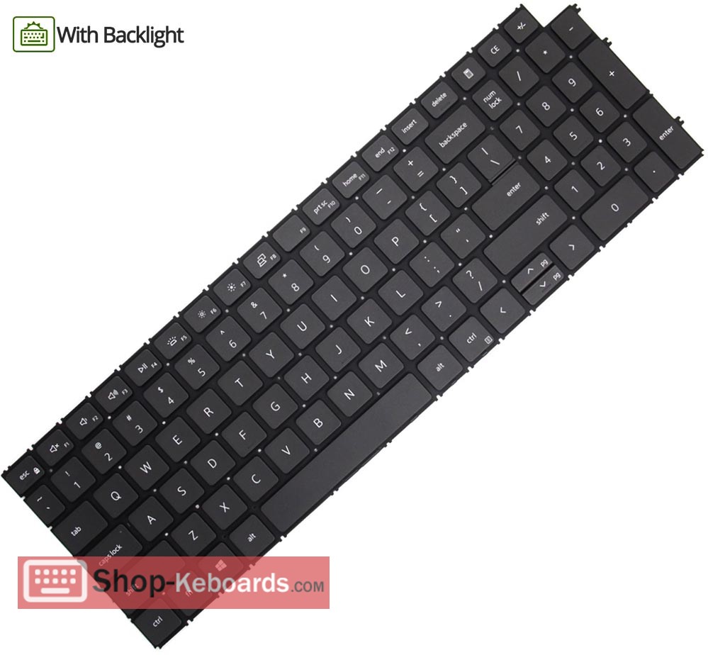 Dell DLM20L86DNJ7282 Keyboard replacement