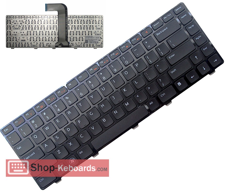 Dell 9Z.N1K82.001 Keyboard replacement