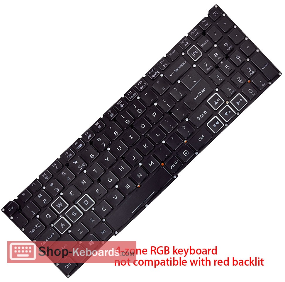 Acer AN515-57 Keyboard replacement