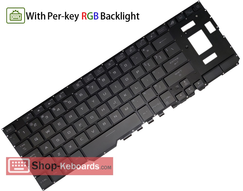 Asus GX551Q Keyboard replacement