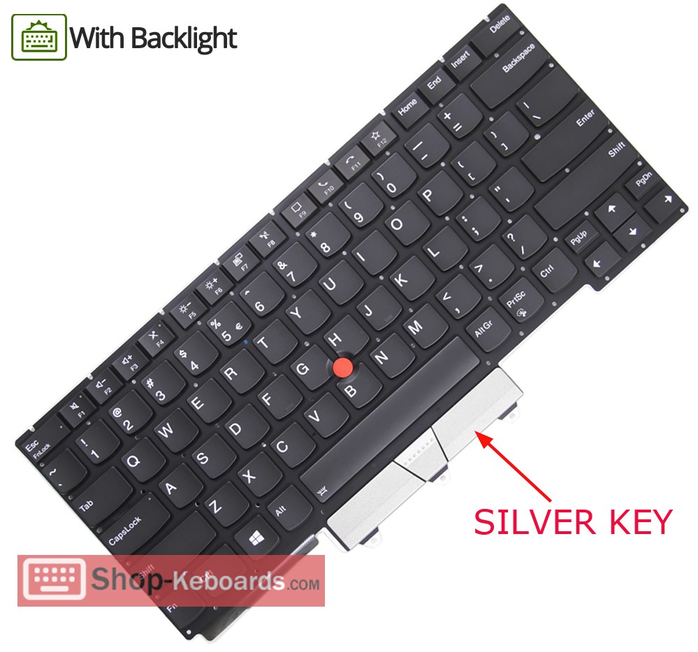 Lenovo 5M11H26483 Keyboard replacement