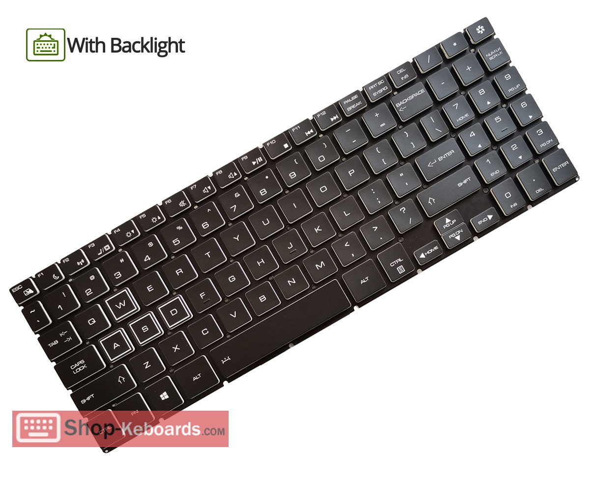 QUANTA AENLCE01010 Keyboard replacement