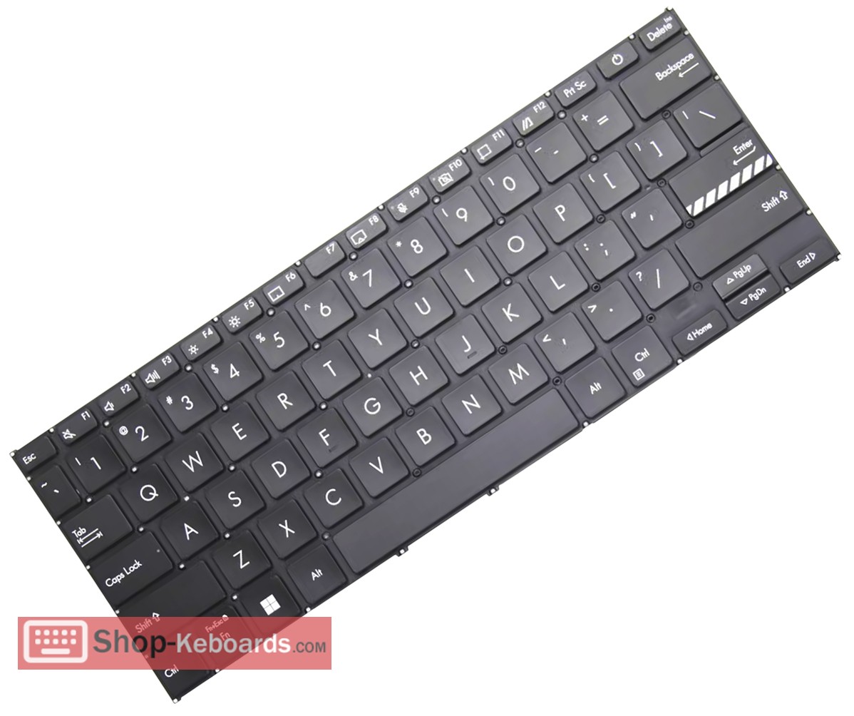 Asus F1404GA Keyboard replacement
