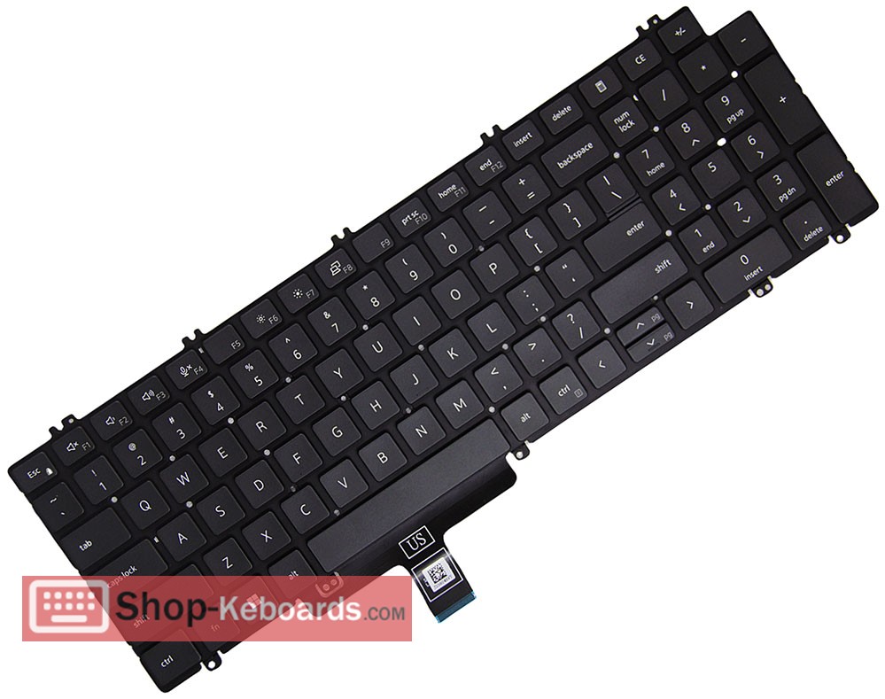 Dell Precision 3591 Keyboard replacement