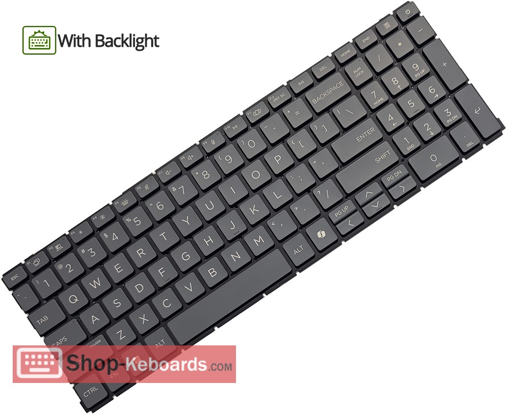 HP P38809-B31 Keyboard replacement