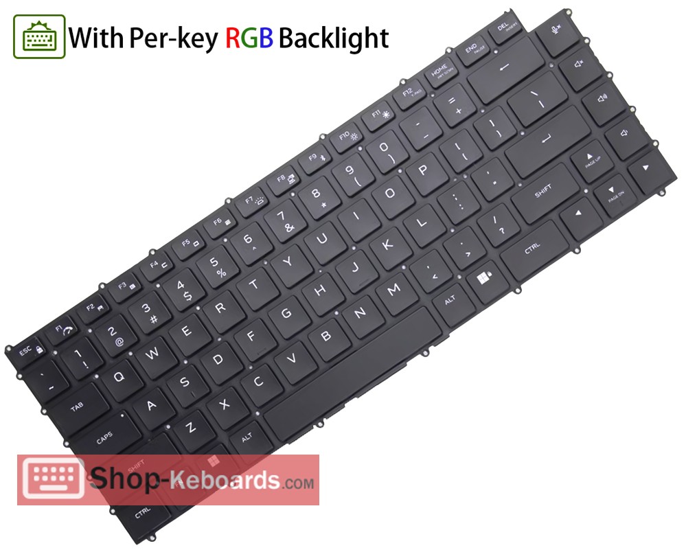 Dell P120F003 Keyboard replacement
