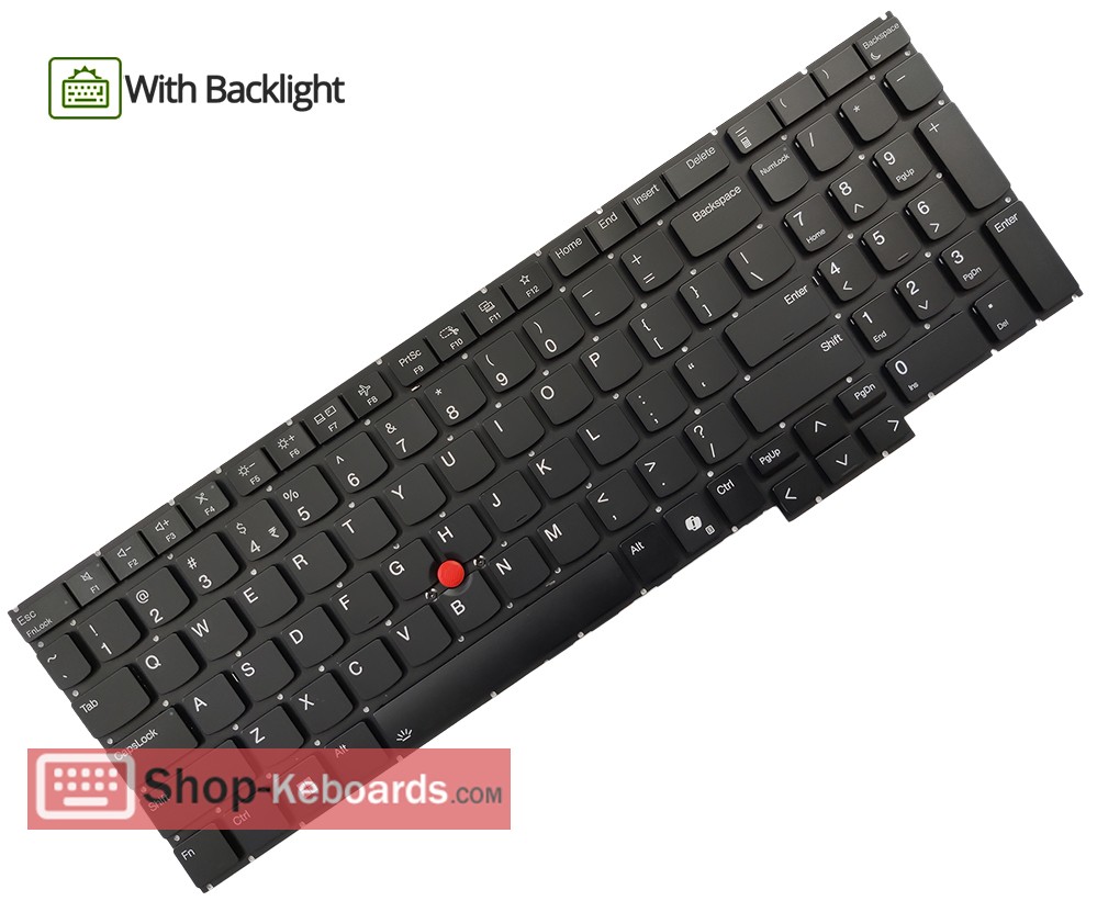 Lenovo ThinkPad E16 Gen 2 Type 21MB Keyboard replacement