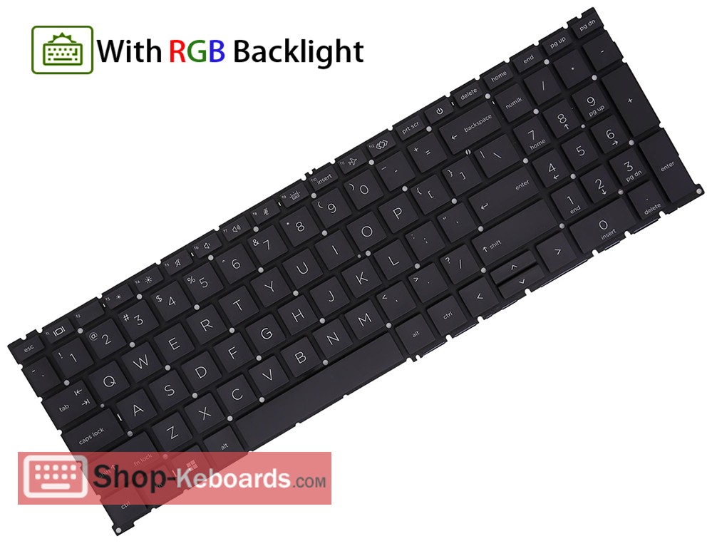 HP ZBook Fury 16 G11 Mobile Workstation Keyboard replacement