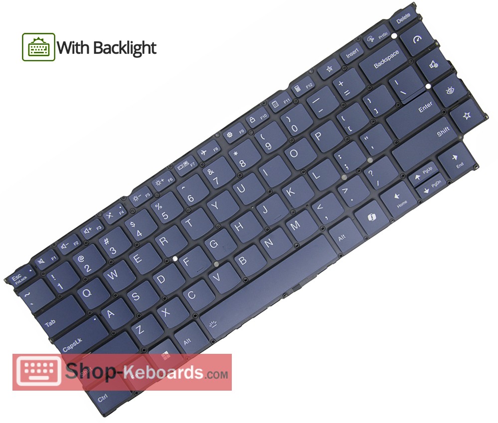 Lenovo Yoga Slim 9 14ILL10 Keyboard replacement