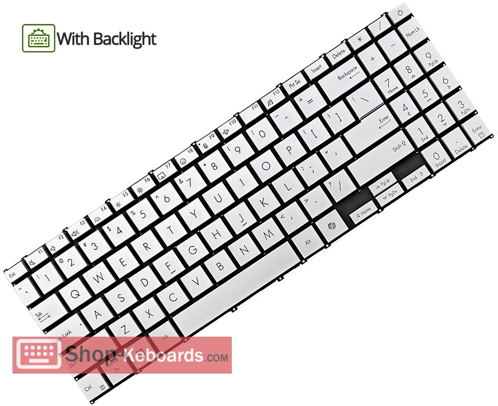 Asus VIVOBOOK S5606WA Keyboard replacement