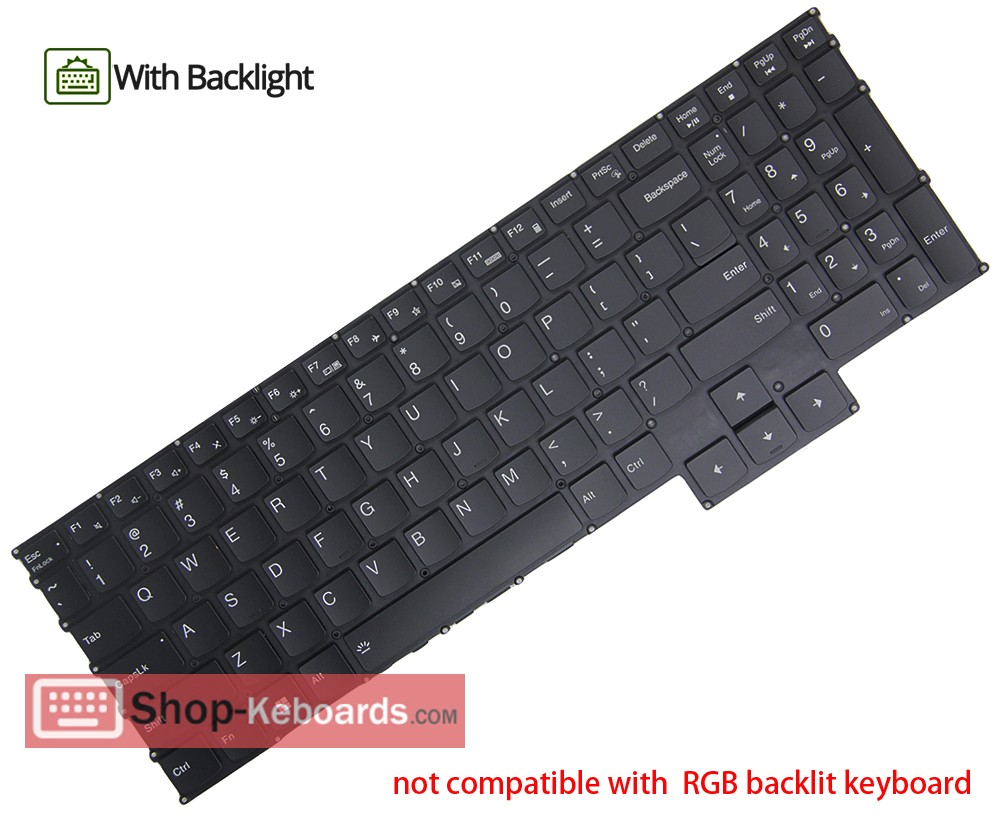 Lenovo 5CB1L53967 Keyboard replacement