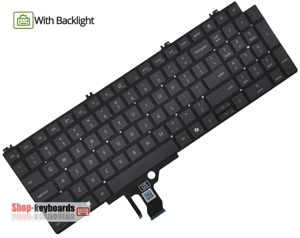 Dell P142F001 Keyboard replacement