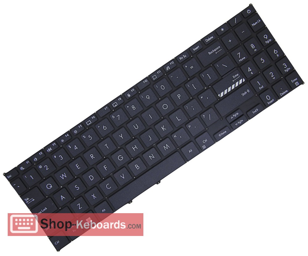 Asus B1502CBA Keyboard replacement