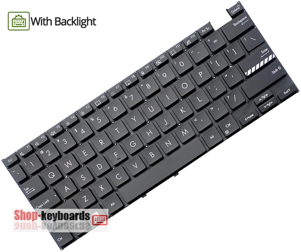 Asus NSK-UAHABQ Keyboard replacement