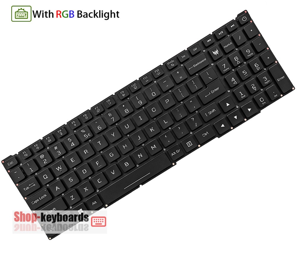 Acer PHN18-72-XXXX Keyboard replacement