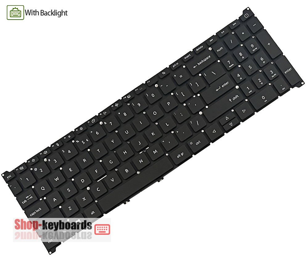 Acer A317-55P Keyboard replacement