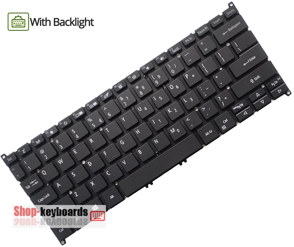 Acer SP513-55N-XXXX Keyboard replacement