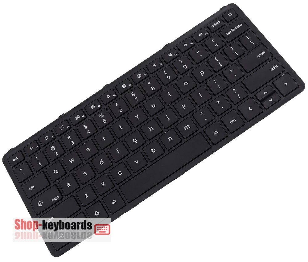 Dell Chromebook 14 CC14260 Keyboard replacement