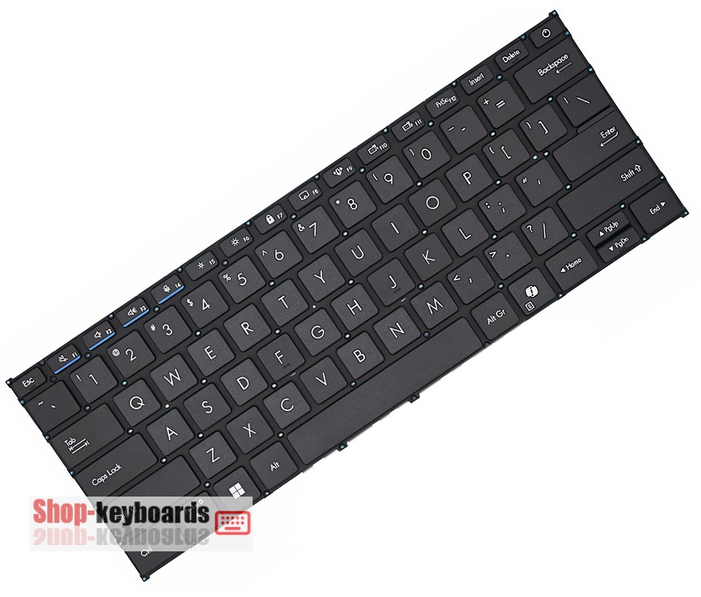 Asus B1403CTA Keyboard replacement