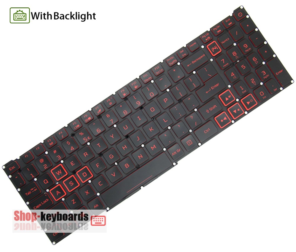 Acer AN517-53-XXXX Keyboard replacement
