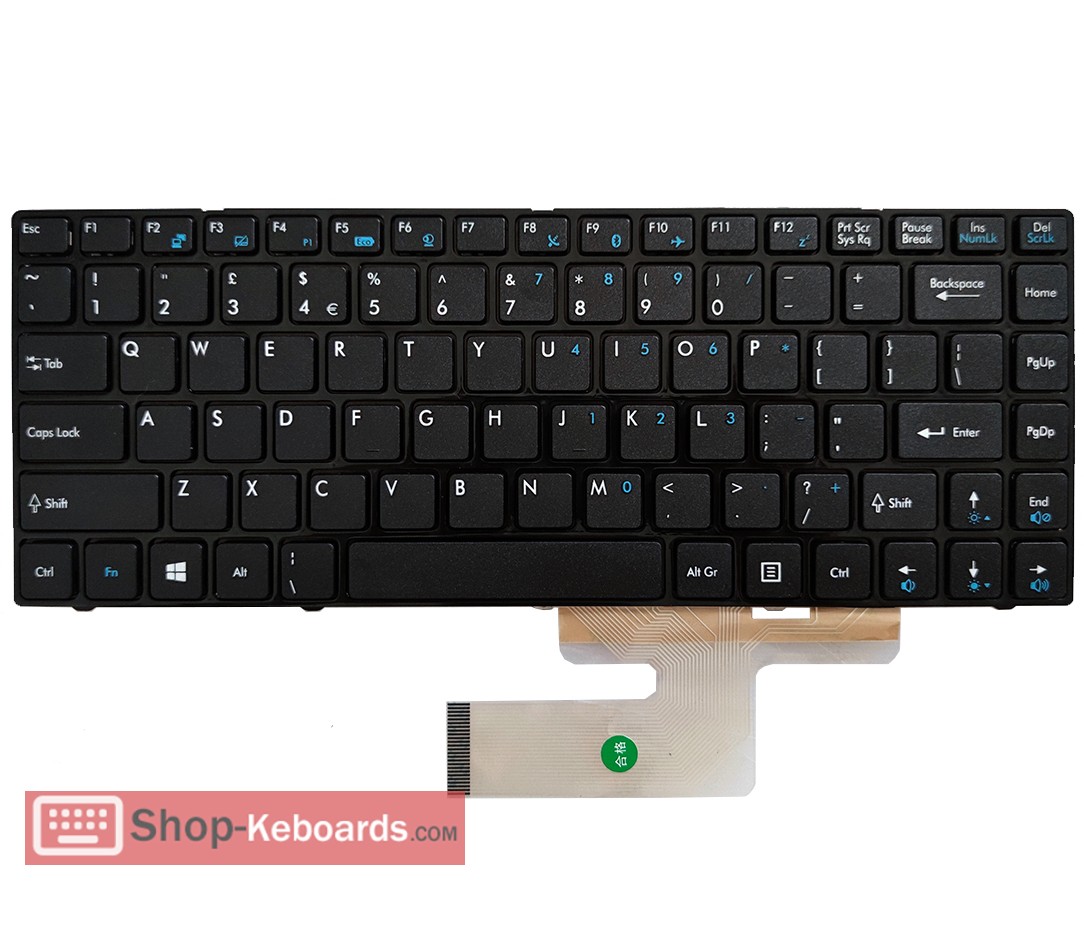 MSI X360X Keyboard replacement