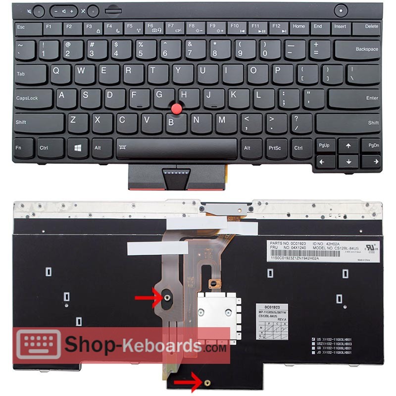 Lenovo Thinkpad L430 Keyboard replacement