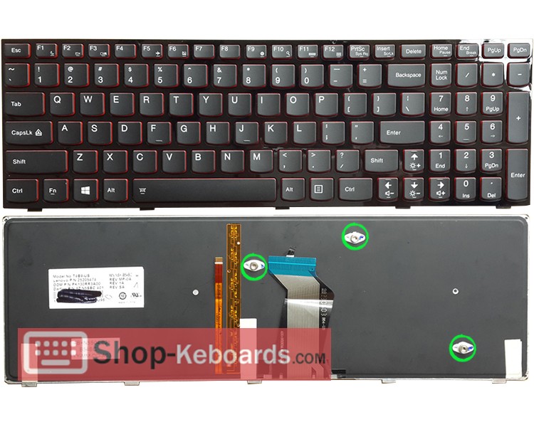 Lenovo PNT4B9-US Keyboard replacement