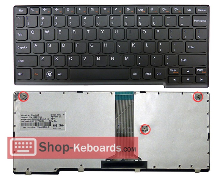 Lenovo V131820AK2 Keyboard replacement