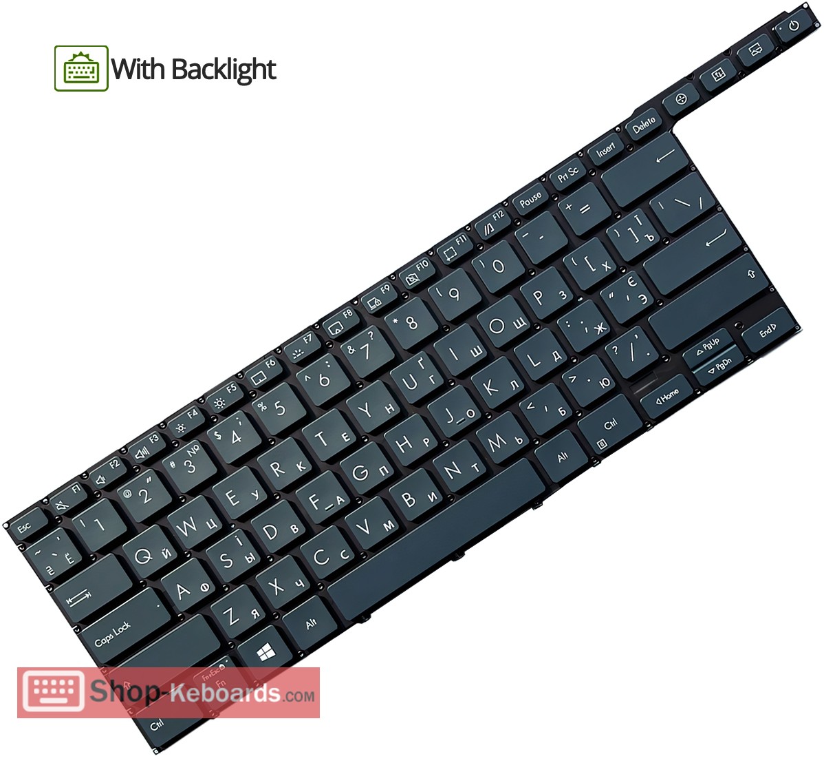 Asus 0KN1-BY1US13 Keyboard replacement
